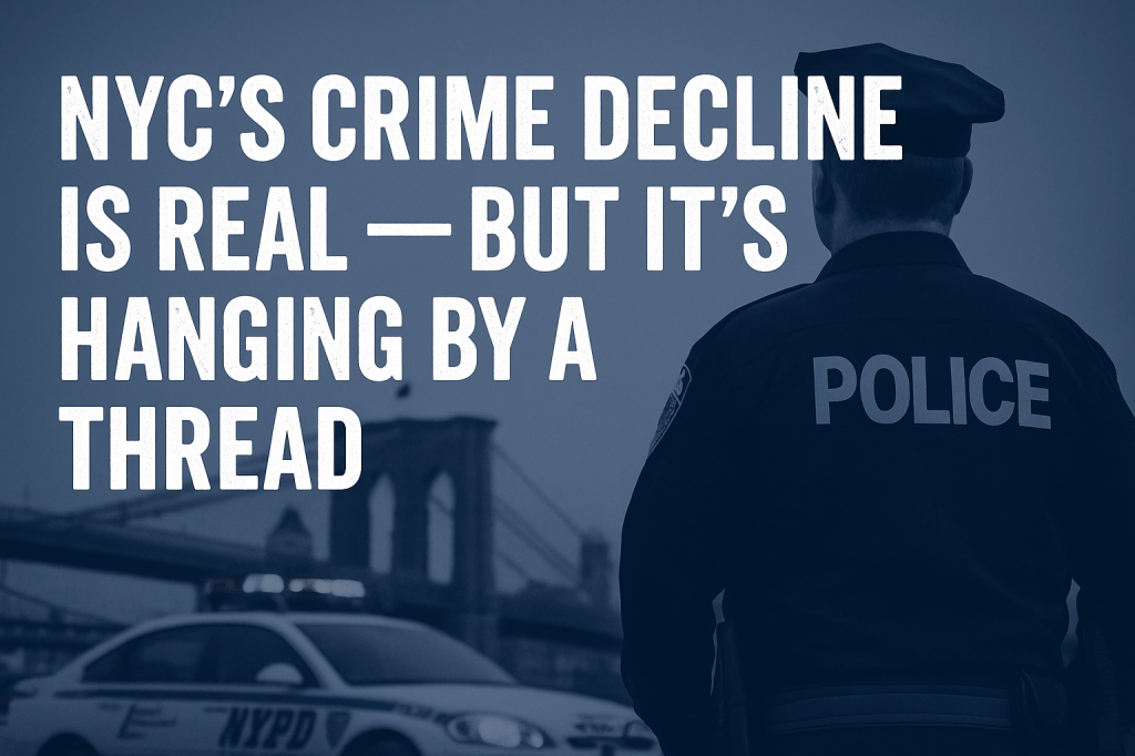 NYC’s Crime Decline Is Real — But It’s Hanging by a&nbsp;Thread