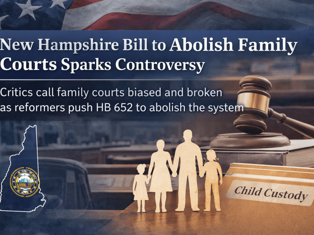 New Hampshire Considers First-in-the-Nation Move to Abolish Family Court&nbsp;System