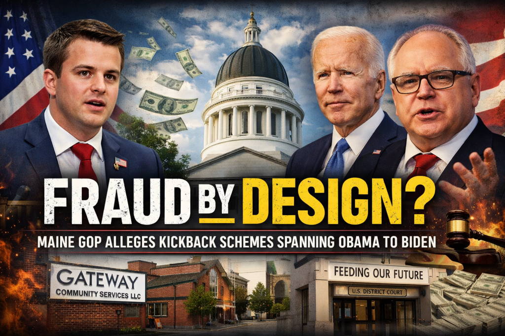 Maine GOP Warns of “Fraud by Design” as Medicaid Scandal Fuels National&nbsp;Debate